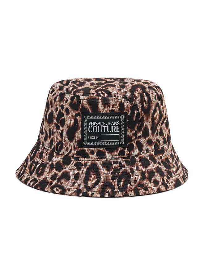 Versace Jeans Couture Капелюх Versace Jeans Couture Bucket 72VAZK08 Коричневий