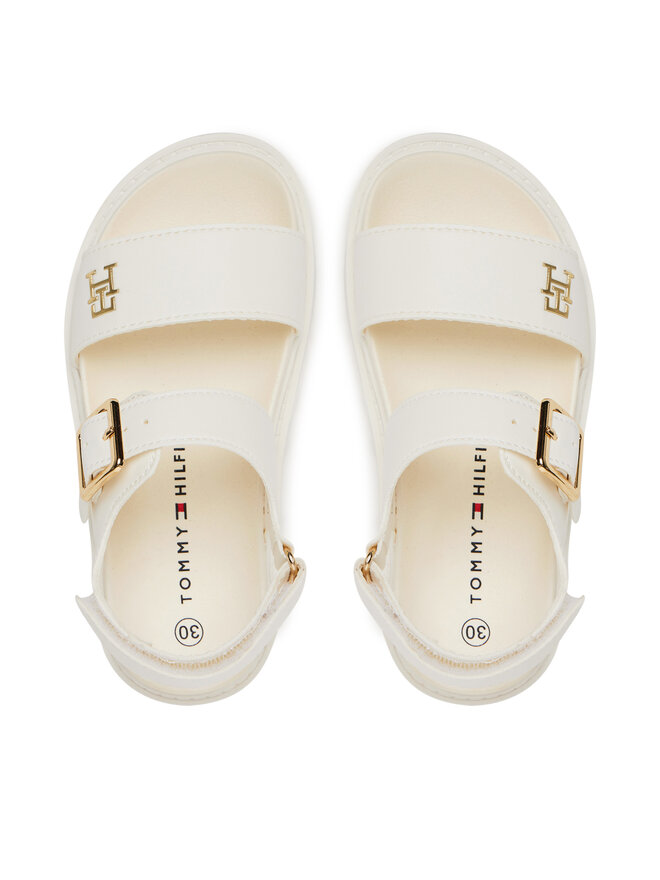 Tommy Hilfiger Sandalen Tommy Hilfiger T3A2-33785-0326 M Écru