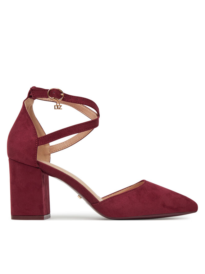 DeeZee Pumps DeeZee DZ0068 Dunkelrot