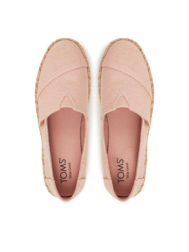 Toms Еспадрильї Toms Alpargata Rope 10021943 Рожевий