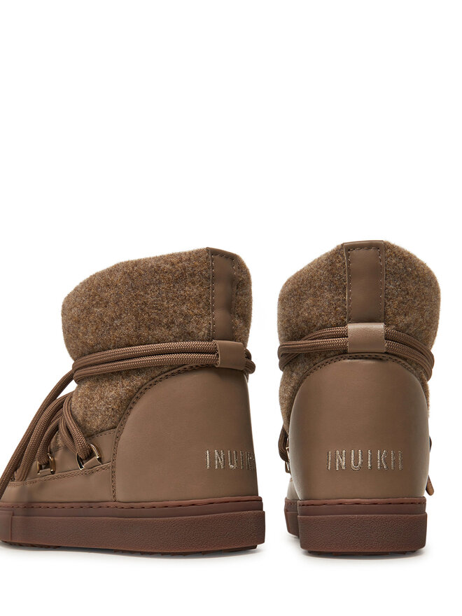 Inuikii Śniegowce Inuikii Felt 75202-054 Brązowy