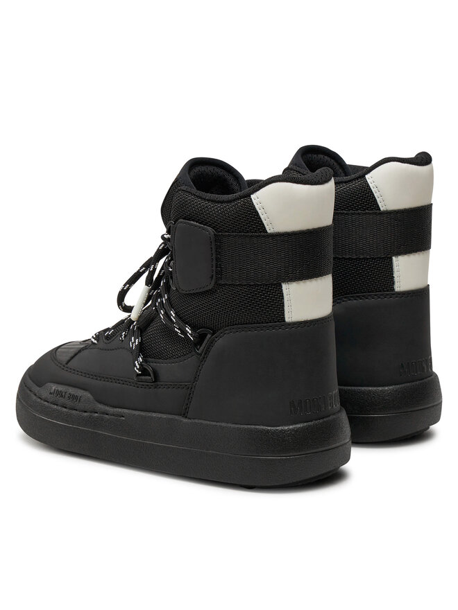 Moon Boot Śniegowce Moon Boot Park Sneaker Boot 80D2470060 Czarny