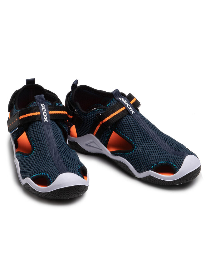 Geox Sandalen Geox J Wader B. A J1530A 00014 C4074 S Dunkelblau