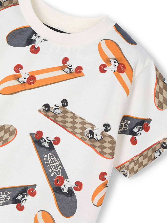 Mayoral Mayoral T-shirt 3038 Écru Regular Fit