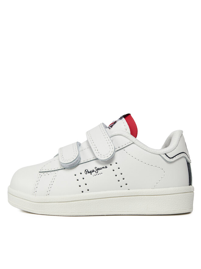 Pepe Jeans Сникърси Pepe Jeans Player Basic Bk PBS00002 Бял