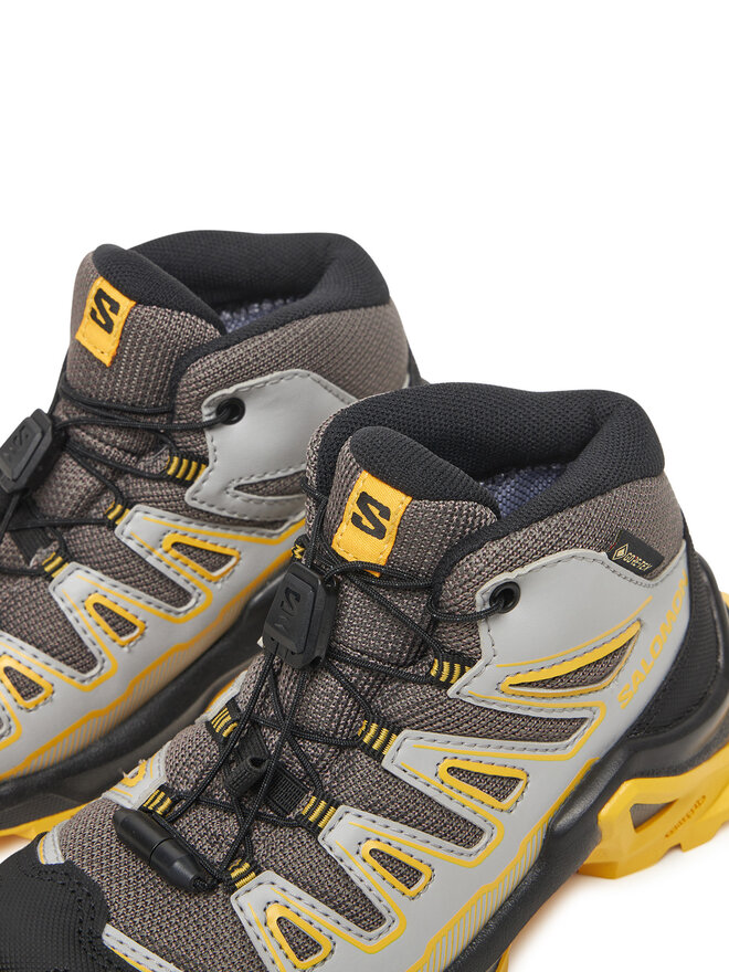 Salomon Trekkingschuhe Salomon X Ultra Mid Gore-Tex L47746000 Grau