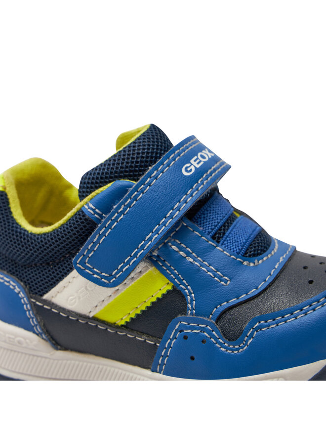 Geox Sneakersy Geox B Rishon B. A B250RA 0BC14 C4502 Modrá