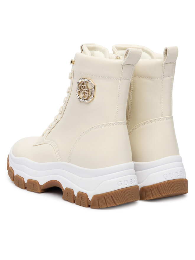 Guess Зимни обувки Guess FLFBNZ ELE12 Екрю