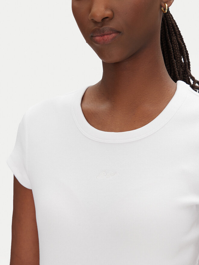 BOSS BOSS Camiseta 50536871 Blanco Regular Fit