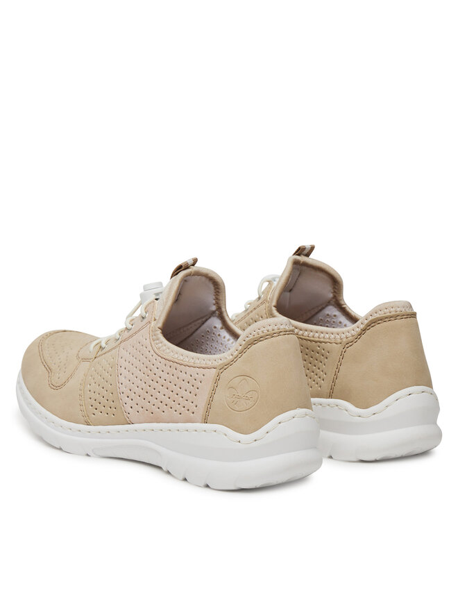 Rieker Sneakersy Rieker L3254-62 Béžová