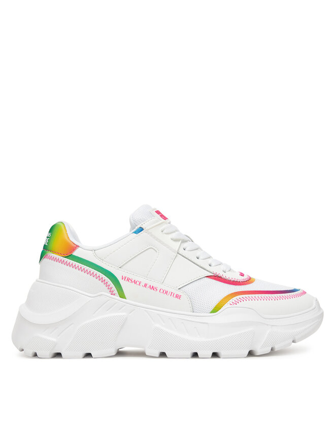 Versace Jeans Couture Sneakersy Versace Jeans Couture 78VA3SC4 Biały
