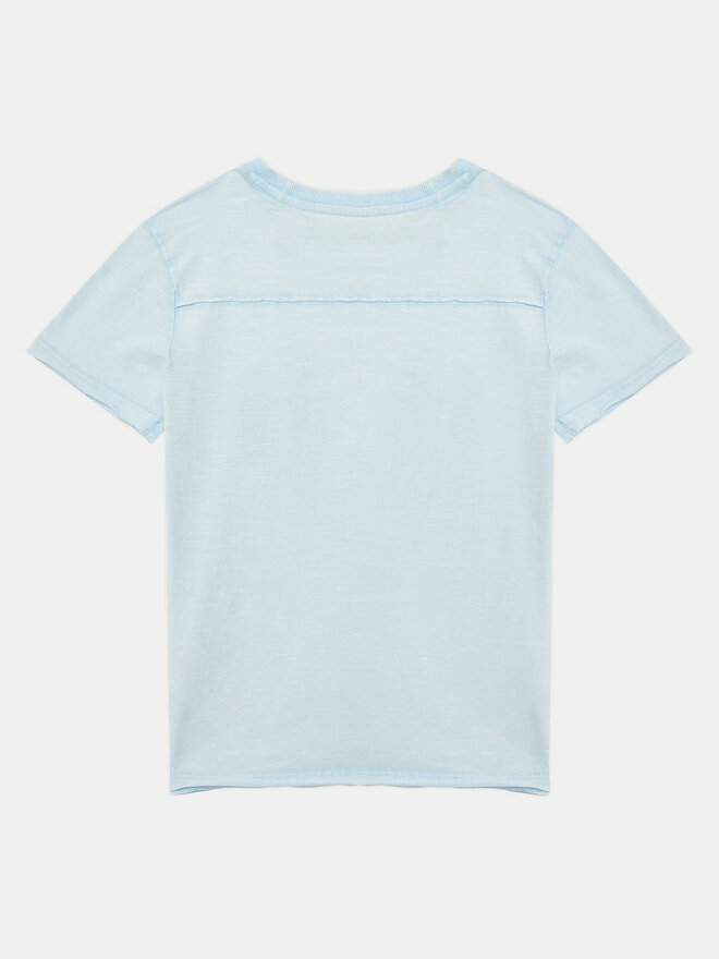 Guess Guess Camiseta L5GI02 K6XN4 Celeste Regular Fit