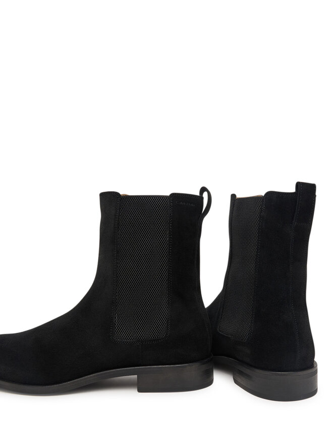 Calvin Klein Klassische Stiefeletten Calvin Klein Slim Ess Chelsea Su HM0HM02275 Schwarz
