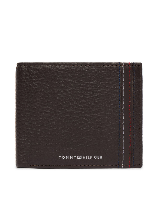Tommy Hilfiger Geldbörse Tommy Hilfiger Th Central Cc & Coin AM0AM14233 Braun