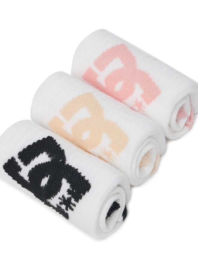 DC Calcetines DC AS_DC_03Z_SS25 (3-PACK) Blanco