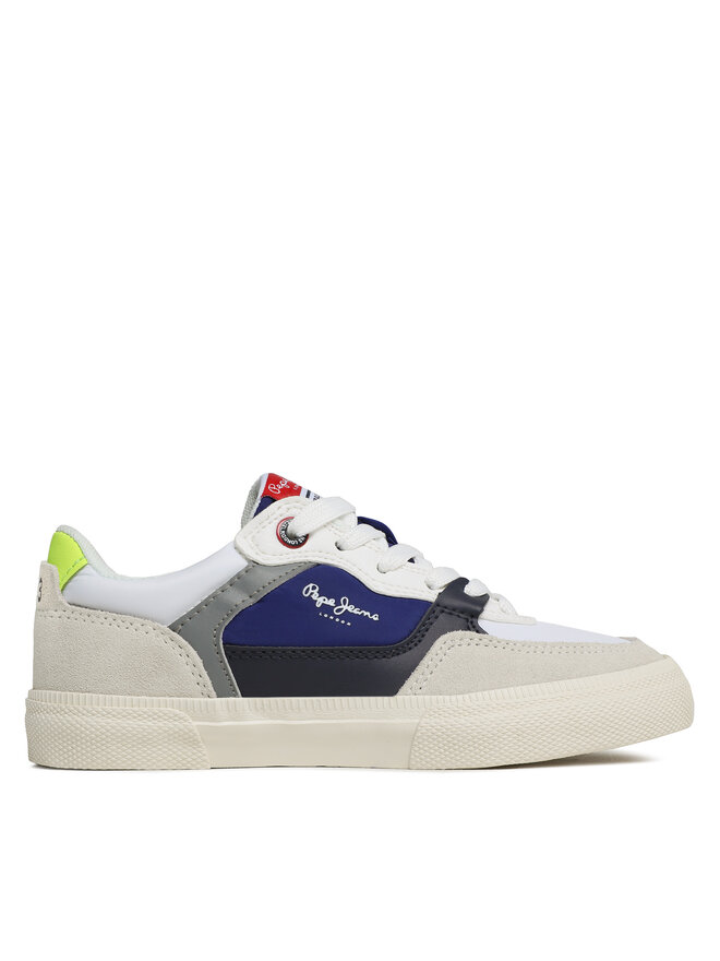 Pepe Jeans Снікерcи Pepe Jeans Kenton Master Combi B PBS30548 Білий