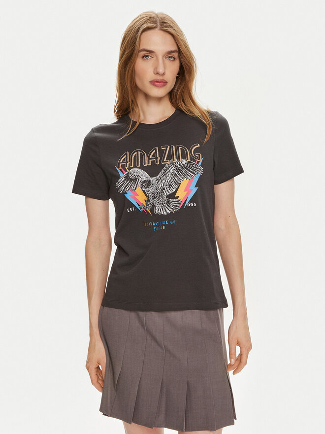 ONLY ONLY T-Shirt Henny 15327666 Μαύρο Regular Fit