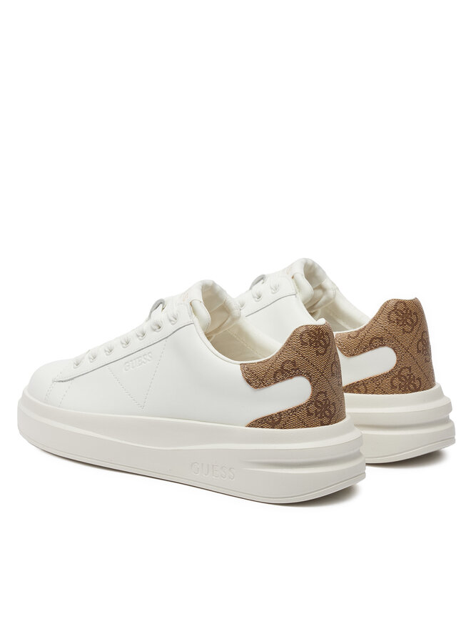 Guess Sneakersy Guess FLJELB FAL12 Bílá