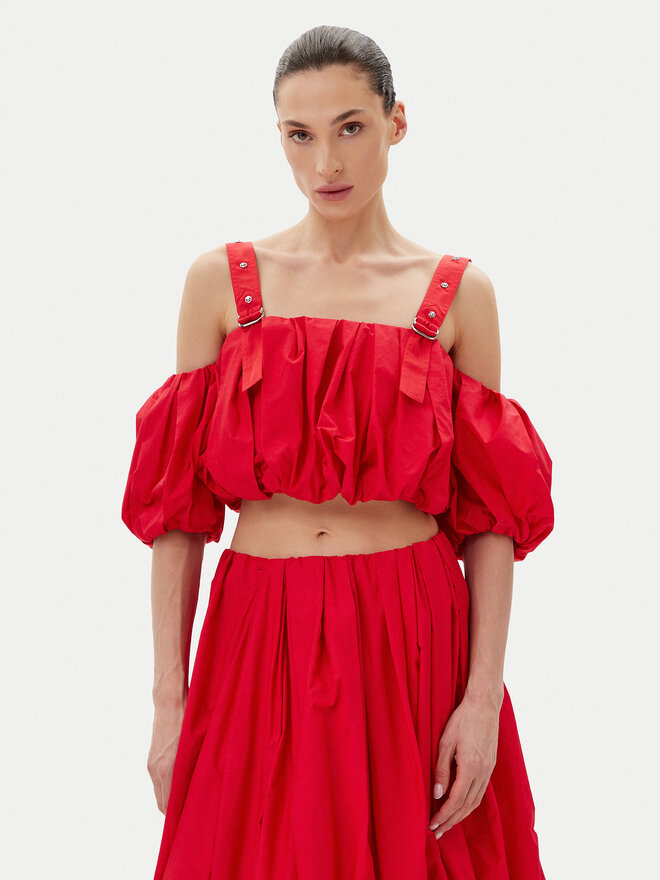 PINKO PINKO Felső 105176 A2LD Piros Regular Fit