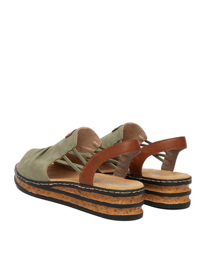 Rieker Sandalen Rieker CEO-62962-52 Grün