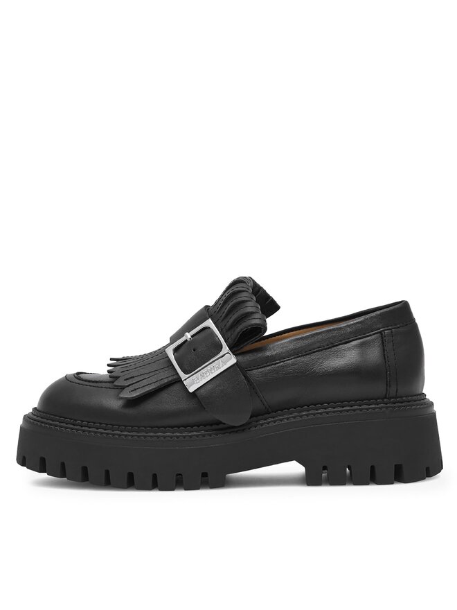 Badura Loafersy Badura DEBORAH-24SS200 Czarny