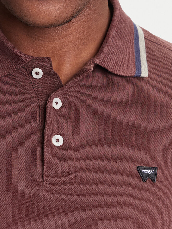 Wrangler Wrangler Polo 112371508 Marrón Regular Fit