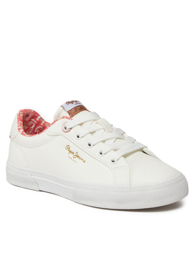 Pepe Jeans Снікерcи Pepe Jeans Kenton Bass G PGS30603 Білий