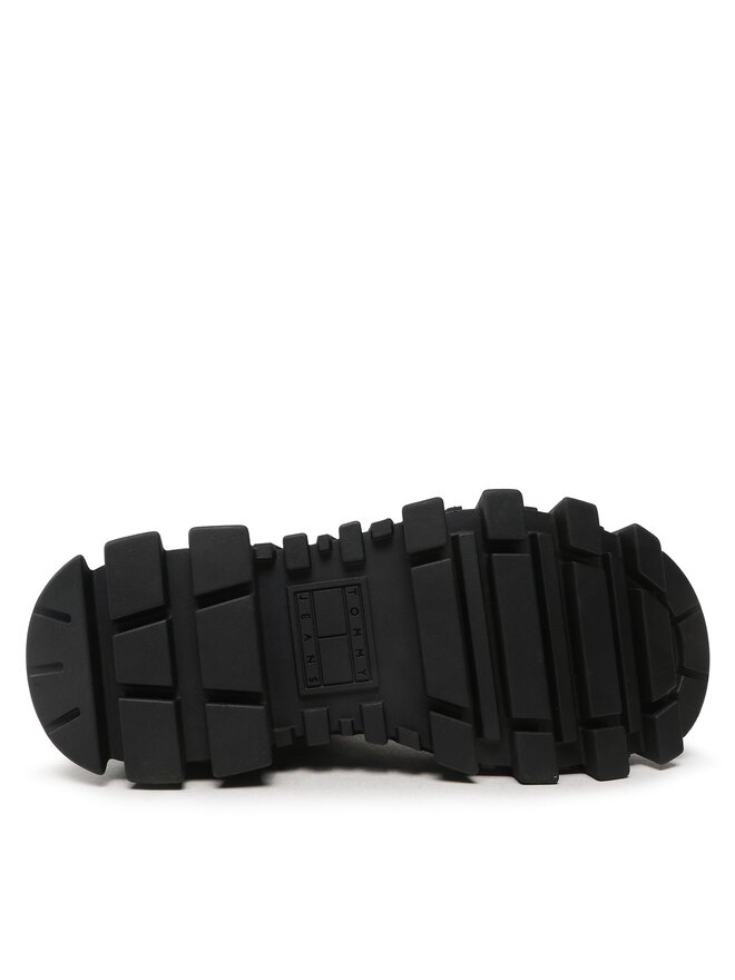 Tommy Jeans Bokacsizma Tommy Jeans Tjw Rubber Rain Boot EN0EN02234 Fekete
