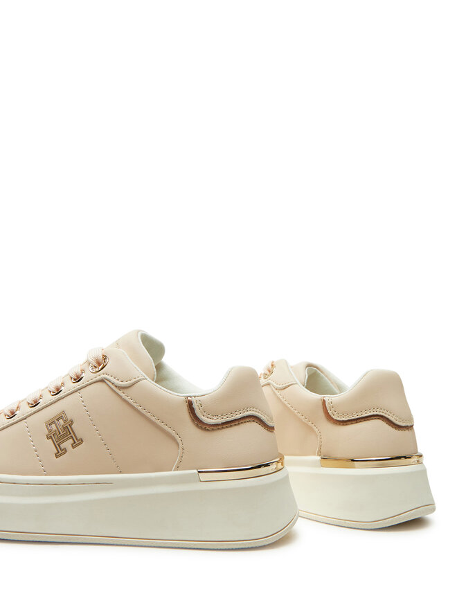 Tommy Hilfiger Сникърси Tommy Hilfiger Low Cut Lace-Up Sneaker T3A9-33749-1355 M Розов