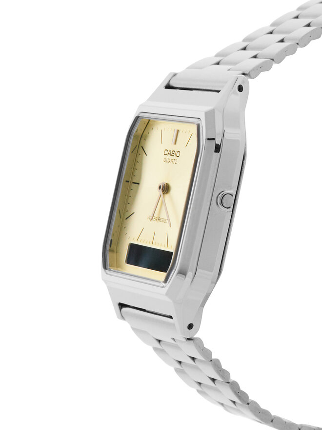 Casio Ρολόι Casio Vintage AQ-230A-9AMQYES Ασημί
