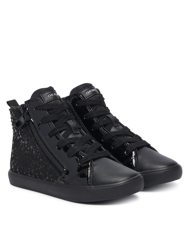 Geox Sneakers Geox J Gisli Girl J664ND 0AU02 C9999 S Schwarz