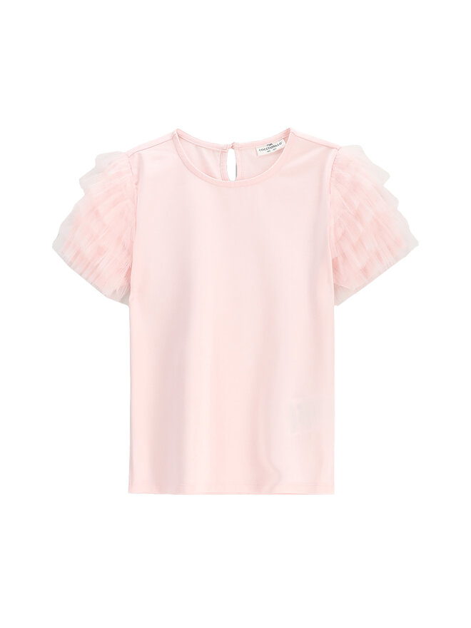Coccodrillo Coccodrillo Marškinėliai WC5143202EJG Rožinė Regular Fit
