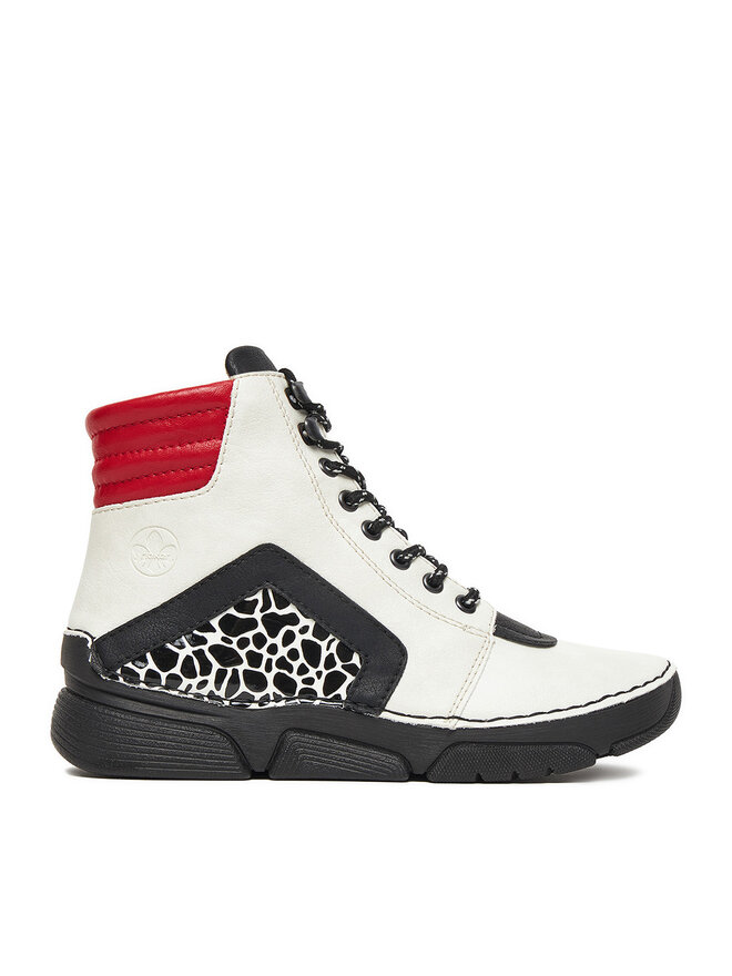 Rieker Schnürschuhe Rieker 45904-60 Weiß