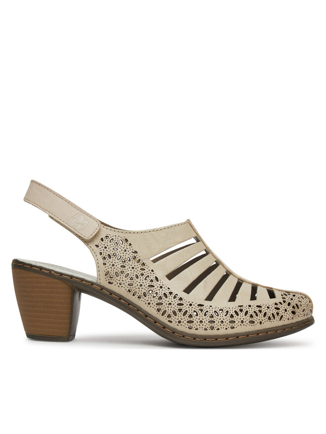 Rieker Halbschuhe Rieker 40959-60 Grau