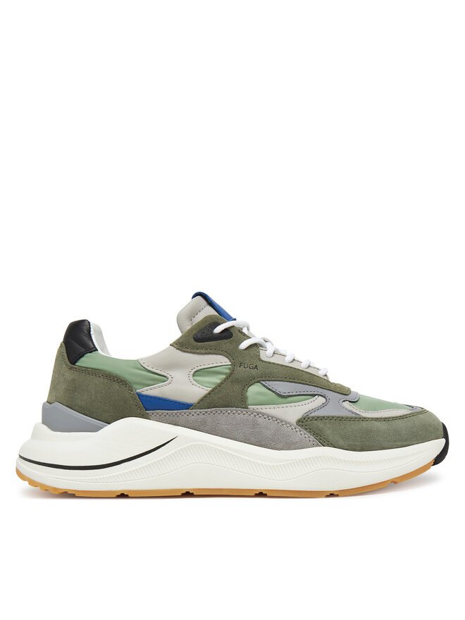 D.A.T.E. Sneakersy D.A.T.E. Fuga M421-FG-NY Zielony