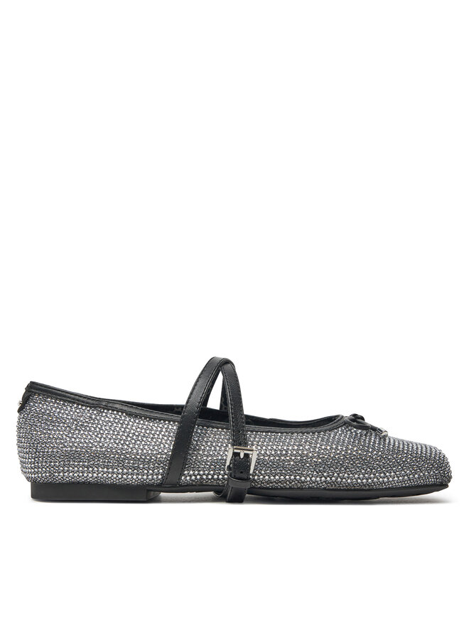 MICHAEL Michael Kors Baleríny MICHAEL Michael Kors 40F4CTFP3D Stříbrná