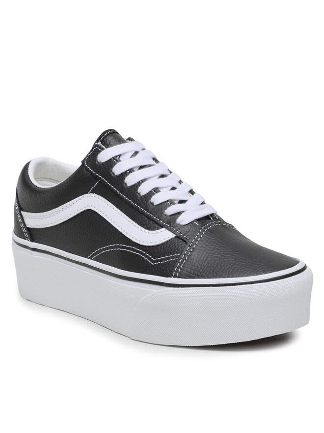 Sneakers aus Stoff Vans Ua Old Skool Stackform VN0A7Q5MBPB1 Schwarz eschuhe