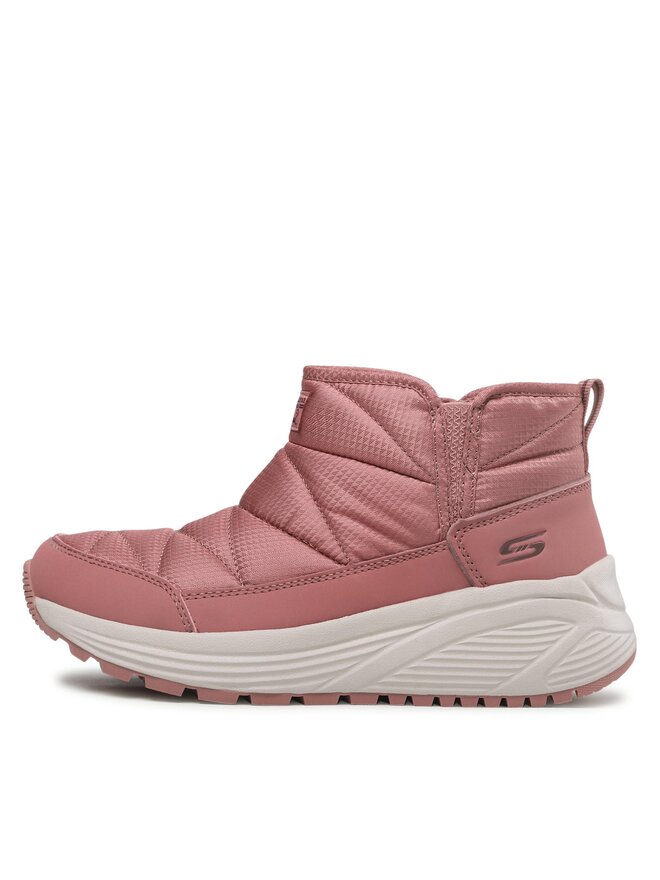 Skechers Polokozačky Skechers Puffiez 117260/ROS Růžová