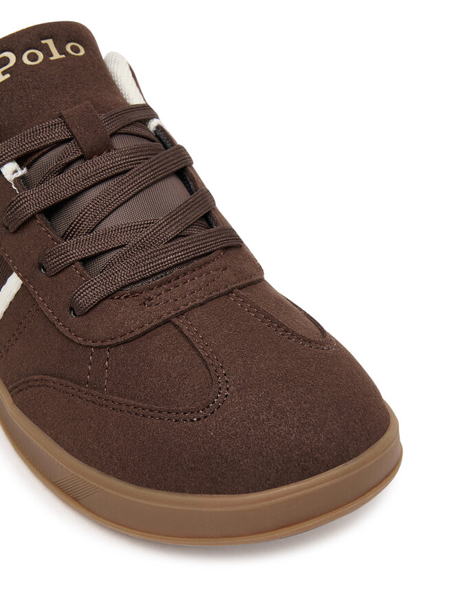 Polo Ralph Lauren Снікерcи Polo Ralph Lauren Heritage Court III T-Toe RL03353201 Коричневий