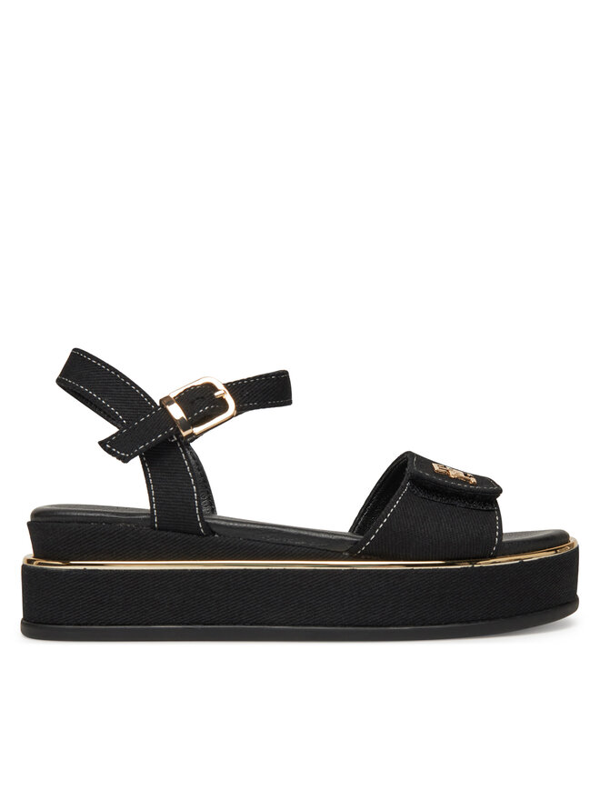 Tommy Hilfiger Sandały Tommy Hilfiger T3A2-33788-1828 S Czarny