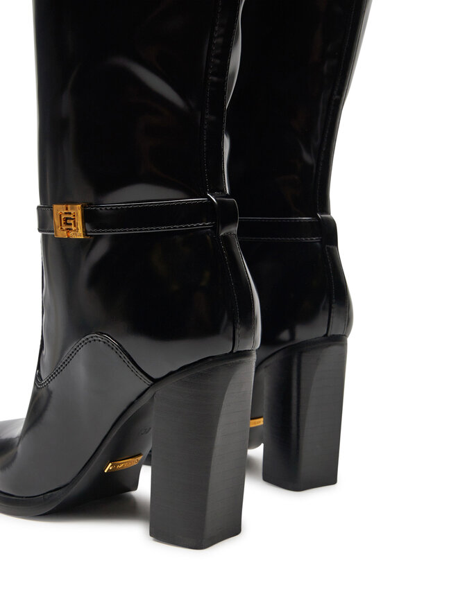 Guess Kozaki Guess Lendy2 FLFLDY ELE11 Czarny