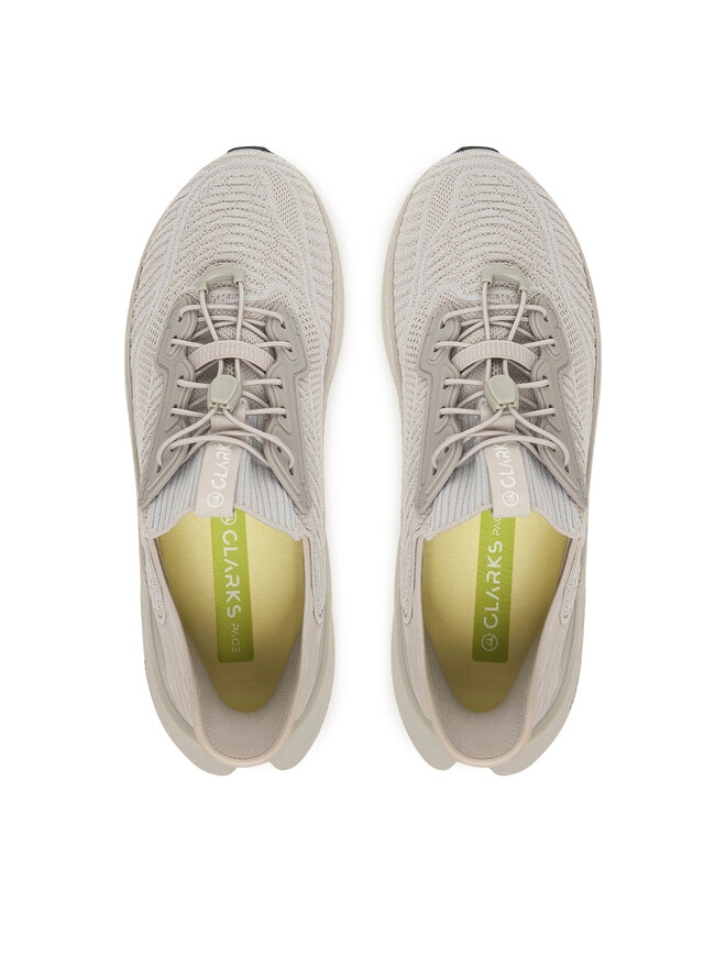 Clarks Снікерcи Clarks Pace Rise 26187372 Сірий