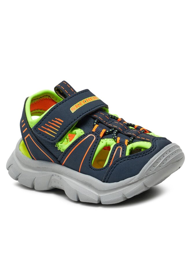 Sandali Skechers Relix Valder 406520N NVLM Blu scuro escarpe