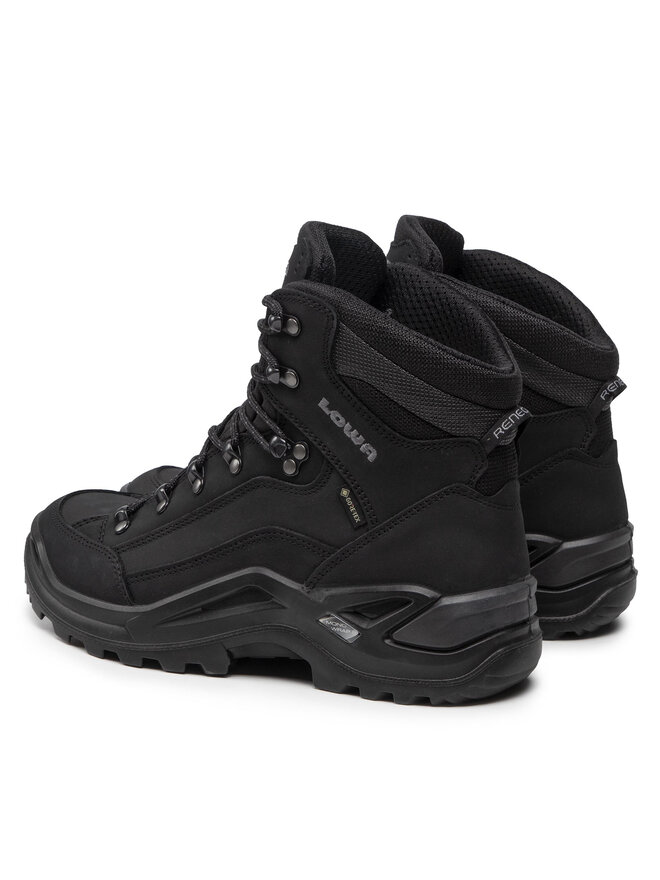 Lowa Pārgājienu apavi Lowa Renegade Gtx Mid GORE-TEX 310945 Melns