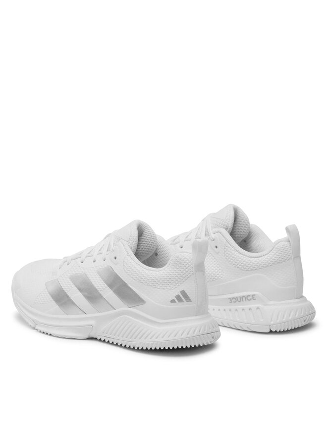 adidas Čevlji za športe v zaprtih prostorih adidas Court Team Bounce 2.0 HR1235 Bela
