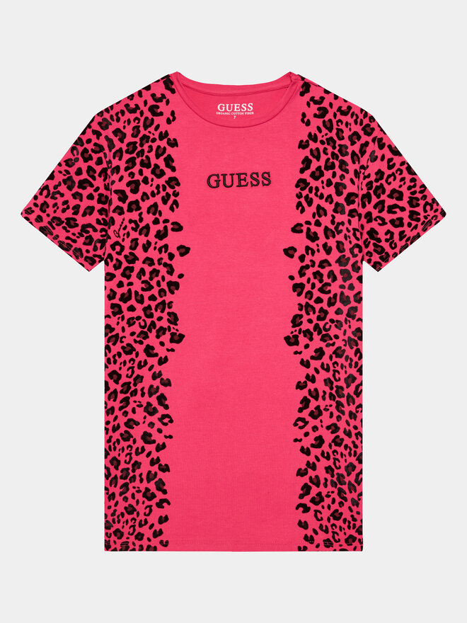 Guess Guess T-Shirt J3BI21 J1314 Ροζ Oversize