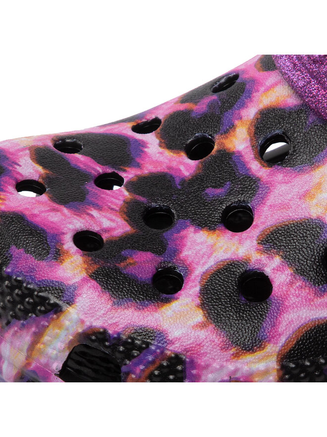 Crocs Nazouváky Crocs Classic Animal Print Clog K 207600 Fialová