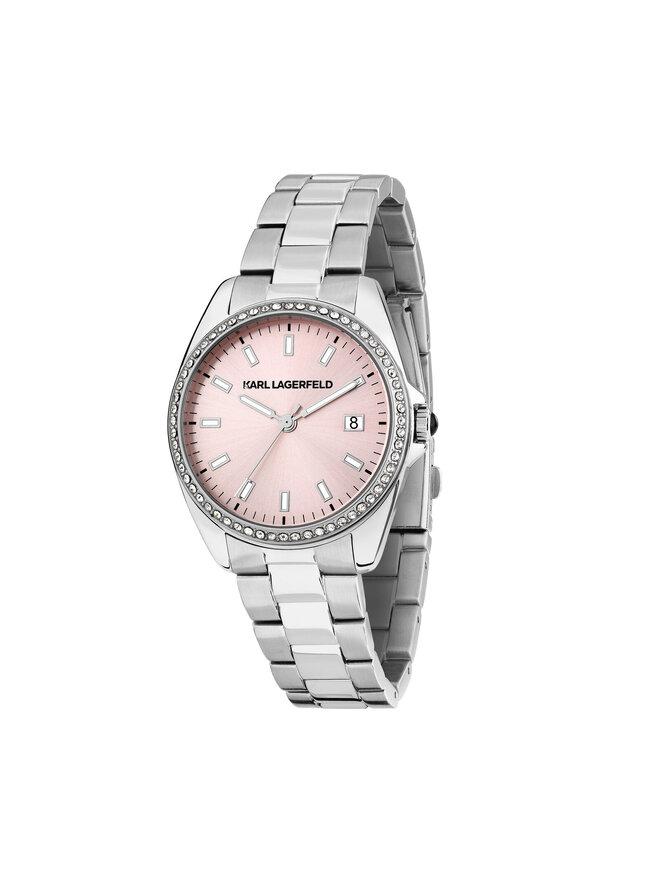 KARL LAGERFELD Ρολόι KARL LAGERFELD R0553101512 Ασημί