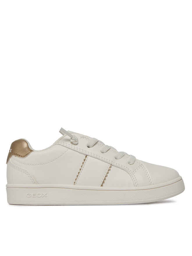 Geox white trainers on sale