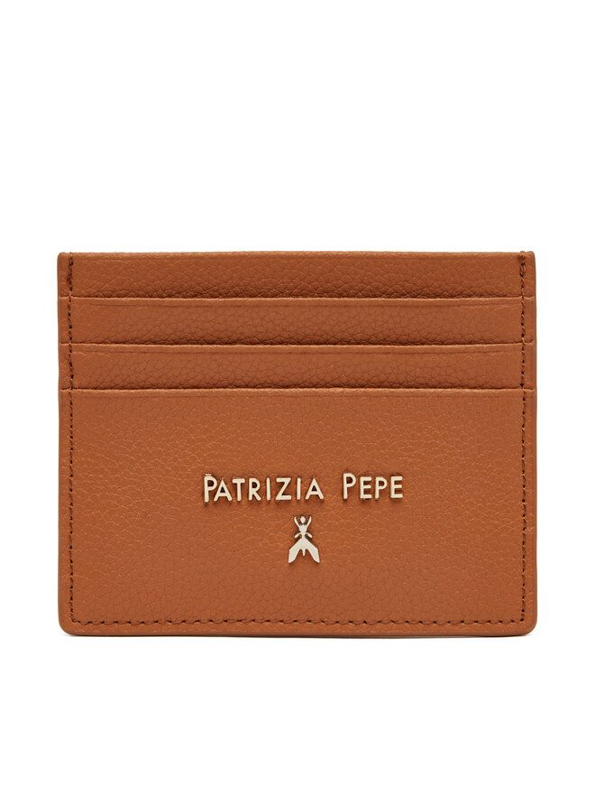 Patrizia Pepe Θήκη πιστωτικών καρτών Patrizia Pepe CQ7001/L001 Καφέ